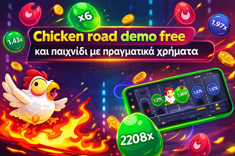 Πού να ανοίξετε το demo chicken road